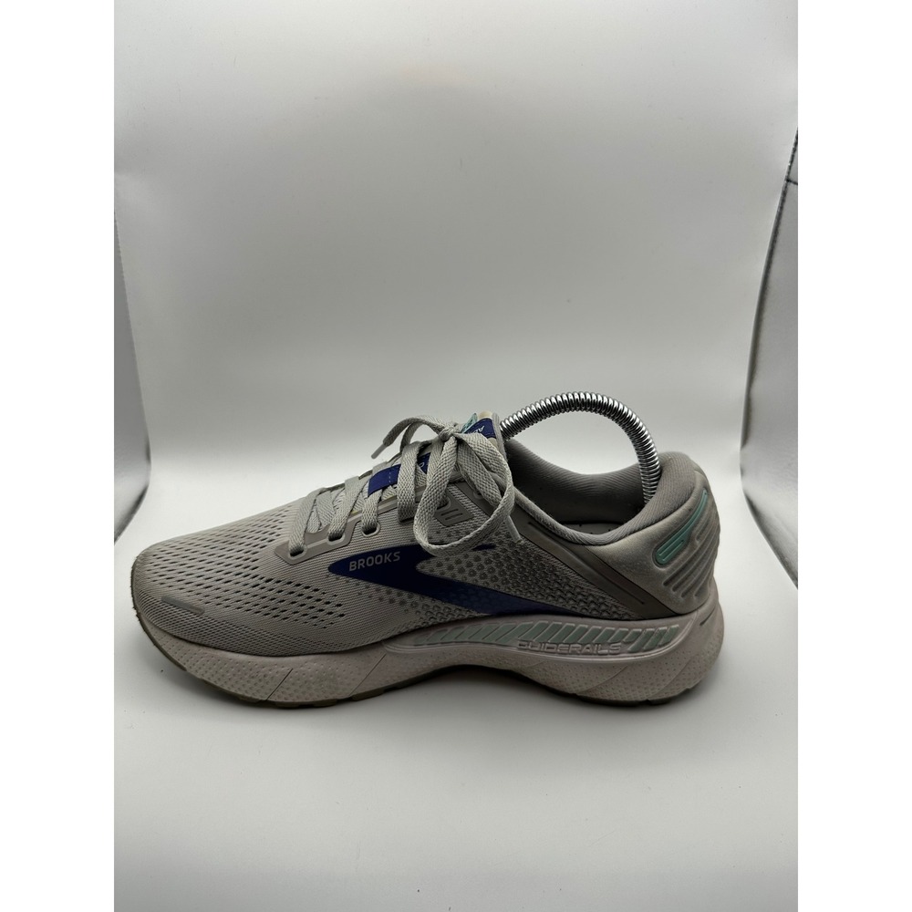 Brooks Adrenaline GTS 22 Running Shoes Womens 9 Grey Blue Good 1203531B045